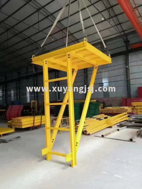 盤扣腳手架--電梯井口平臺(tái)展示